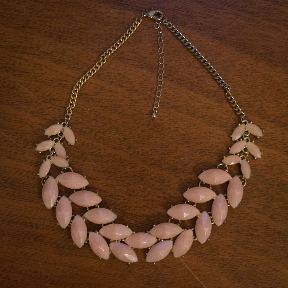 Bold Light Pink Necklace